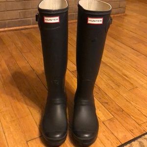 Tall Matte Hunter Boots